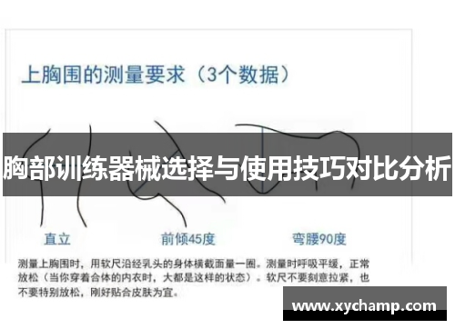 胸部训练器械选择与使用技巧对比分析